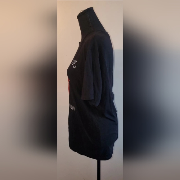 The Rolling Stones Short Sleeve T-shirt North American Tour1975 Black Size MED - Picture 2 of 5